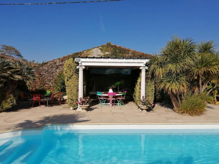 Villa Grand Communal, Piscine, 18Km De Bordeaux Ludon-Médoc Dış mekan fotoğraf